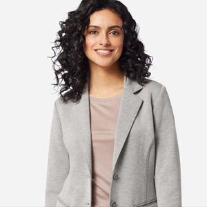 Women's Tommy Hilfiger Classic Gray Sport Riding Equestrian Jacket - Size 2 New